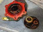 low pressure fuel pump, disassembled